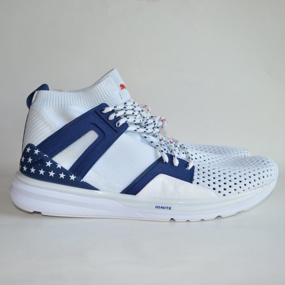 Puma Men’s B.O.G Limitless Hi evoKNIT 4th Of July - Picture 3 of 8